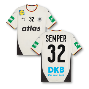DHB DEUTSCHLAND Trikot Home Herren EURO 2026 - SEMPER 32 (Fan - Style) - sportiger.de