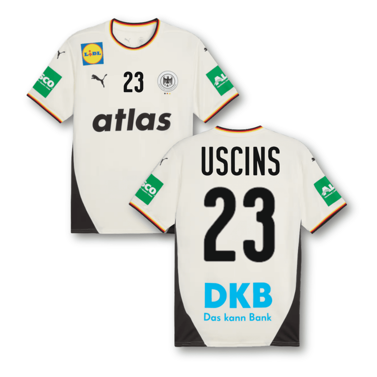 DHB DEUTSCHLAND Trikot Home Herren EURO 2026 - USCINS 23 (Fan - Style) - sportiger.de