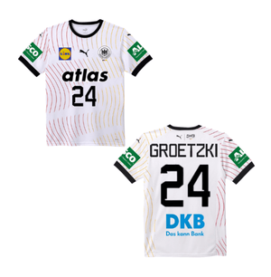 DHB DEUTSCHLAND Trikot Home Herren WM 2025 - GROETZKI 24 (Fan - Style) - sportiger.de