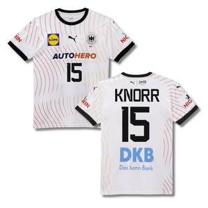 DHB DEUTSCHLAND Trikot Home Kinder WM 2025 - KNORR 15 (Fan - Style) - sportiger.de
