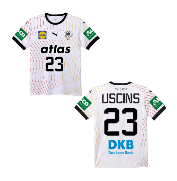 DHB DEUTSCHLAND Trikot Home Kinder WM 2025 - USCINS 23 (Fan - Style) - sportiger.de