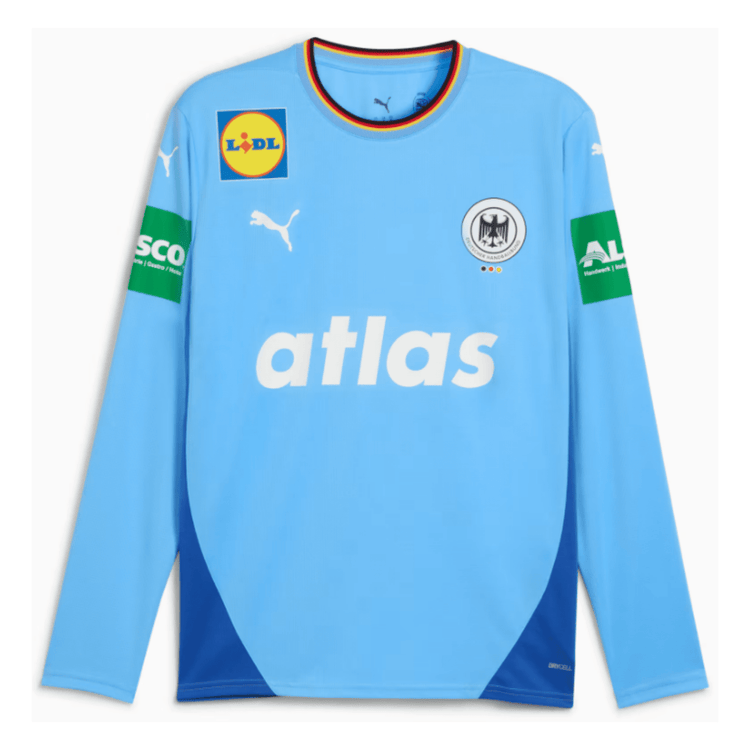 DHB DEUTSCHLAND Trikot Torwart Herren blau EURO 2026 - sportiger.de