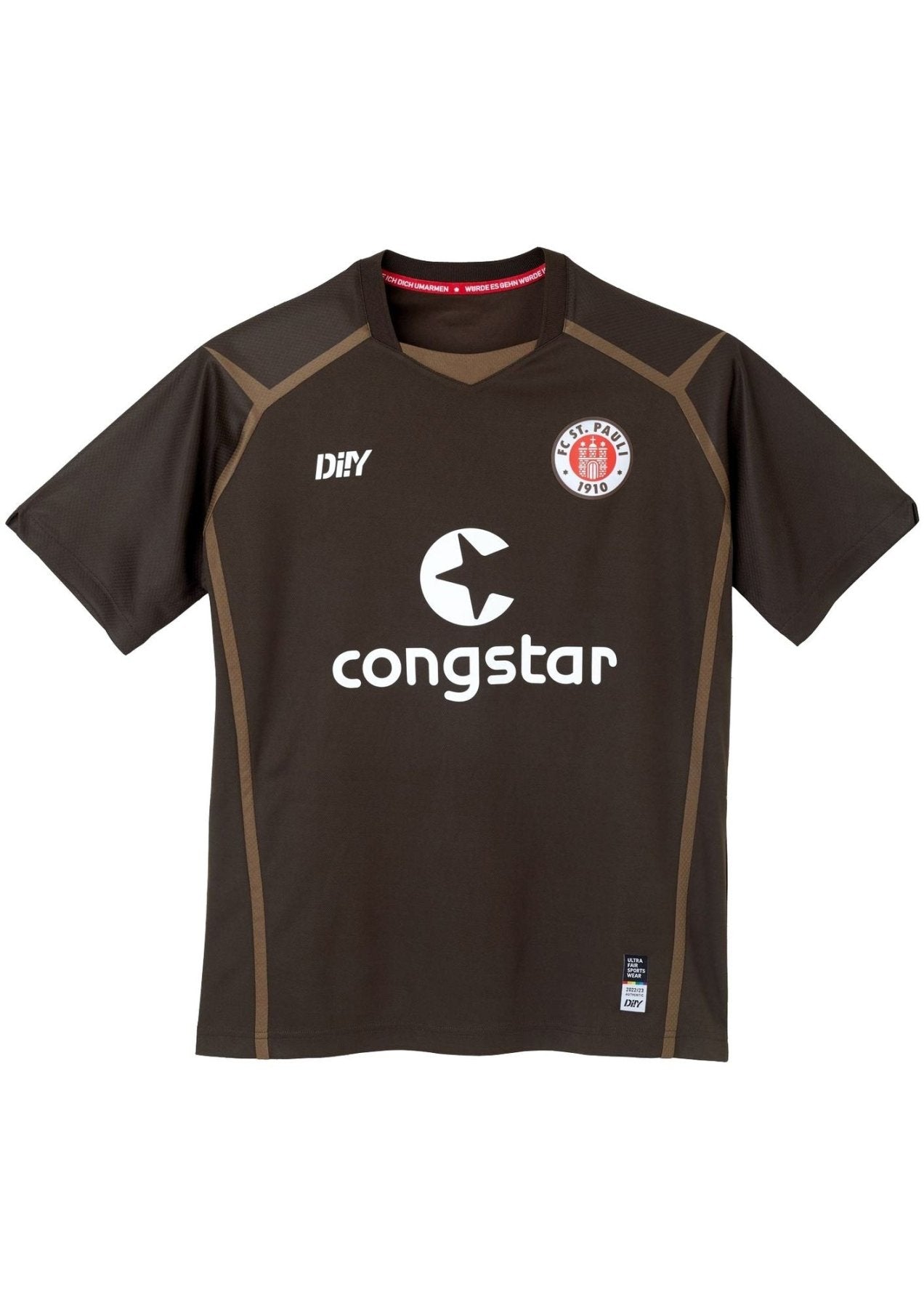 DI!Y FC ST. PAULI Trikot Home Herren 22 / 23 - sportiger.de