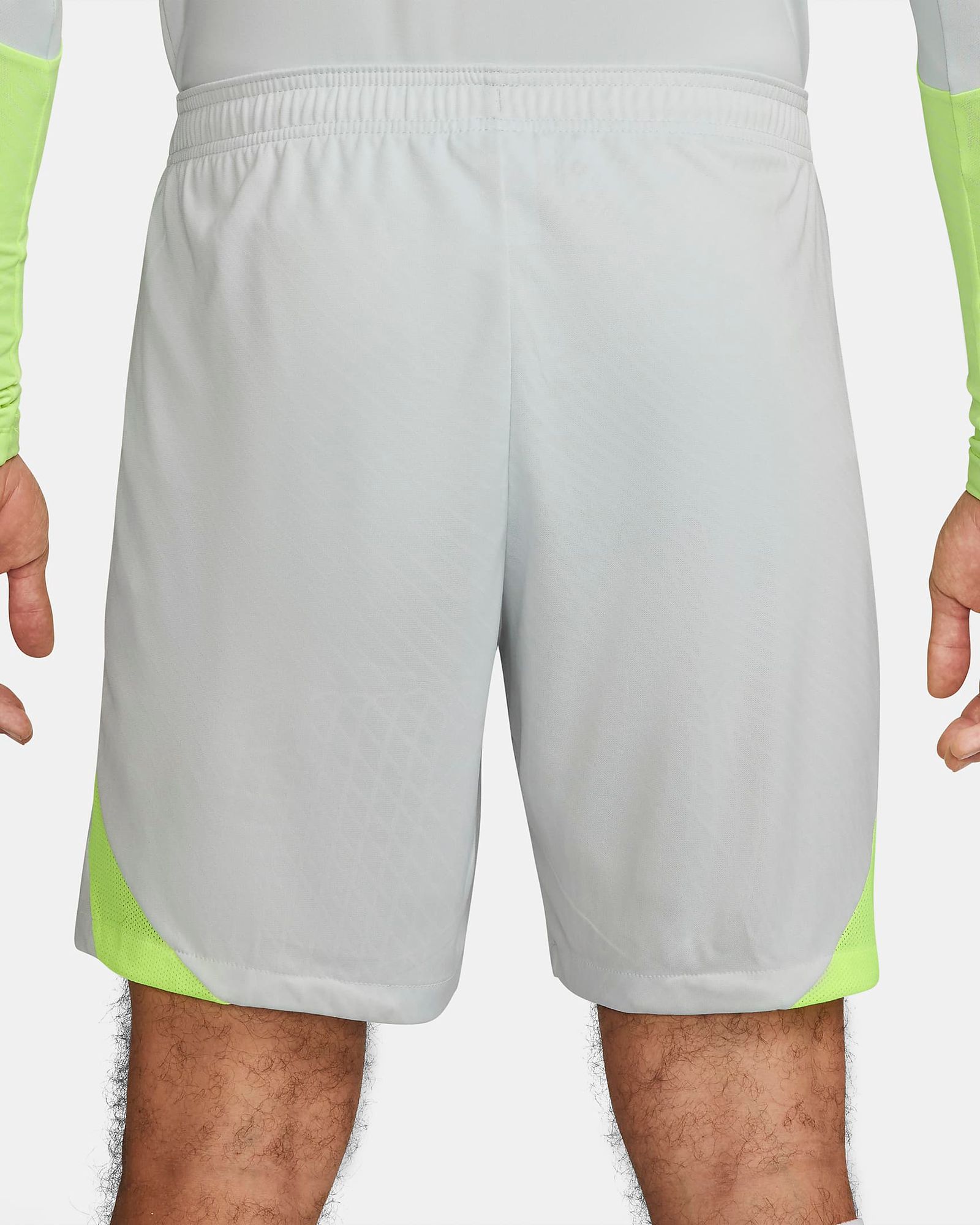 DRI FIT STRIKE Short Herren grau-gelb