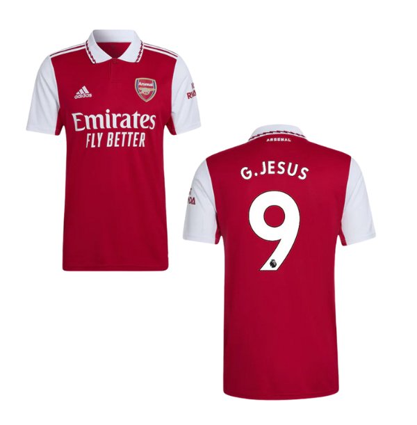 FC ARSENAL Trikot Home Kinder 22 / 23 - G.JESUS 9 - sportiger.de