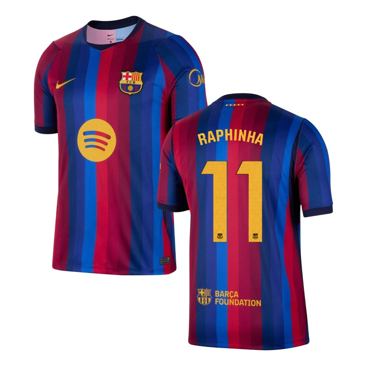Maglia FC BARCELONA AUTHENTIC Home Uomo 26/27 - RAPHINHA 11 - sportiger.de