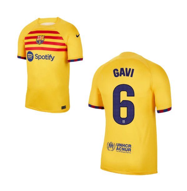 FC BARCELONA Trikot 4rd Kinder 23 / 24 - GAVI 6 - sportiger.de