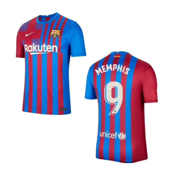 FC BARCELONA Trikot Home Herren 21 / 22 - MEMPHIS 9 - sportiger.de