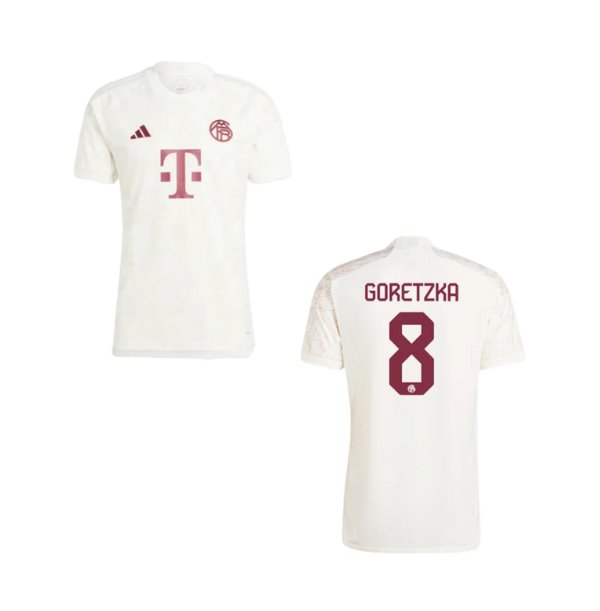 FC BAYERN MÜNCHEN Trikot 3rd Herren 23 / 24 - GORETZKA 8 - sportiger.de