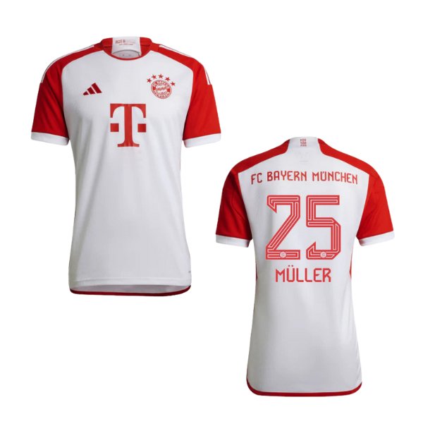 FC BAYERN MÜNCHEN Trikot Home Frauen 23 / 24 - MÜLLER 25 - sportiger.de