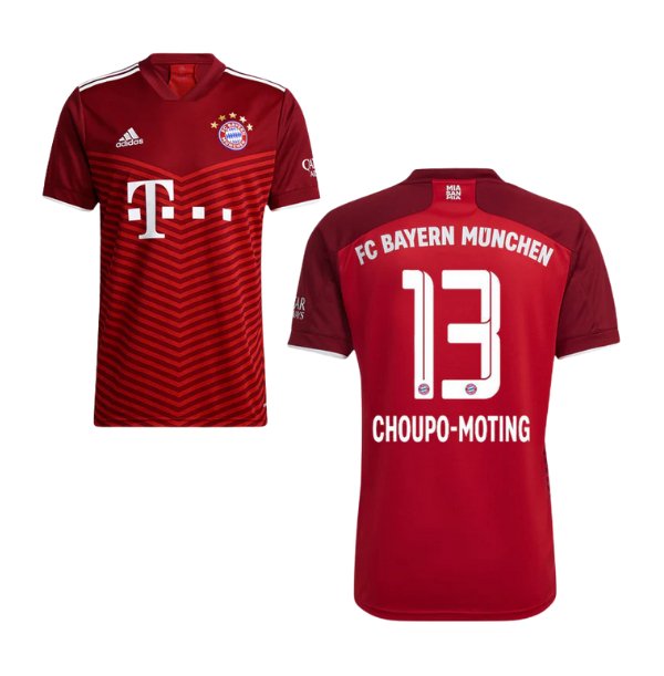 FC BAYERN MÜNCHEN Trikot Home Herren 21 / 22 - CHOUPO - MOTING 13 - sportiger.de