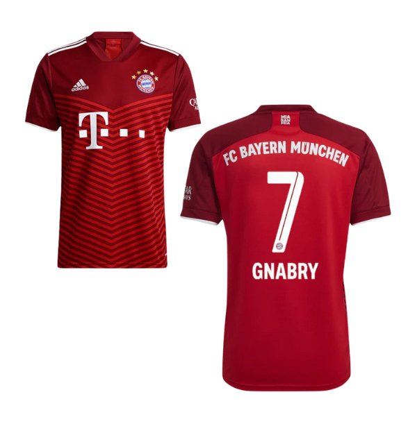 FC BAYERN MÜNCHEN Trikot Home Herren 21 / 22 - GNABRY 7 - sportiger.de