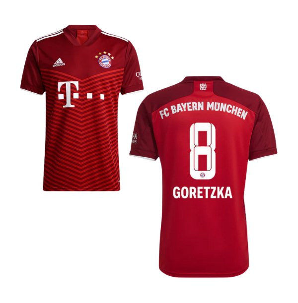 FC BAYERN MÜNCHEN Trikot Home Herren 21 / 22 - GORETZKA 8 - sportiger.de