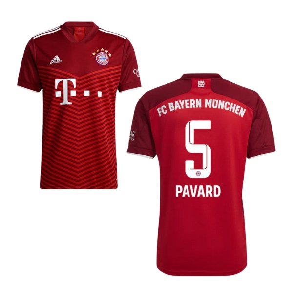 FC BAYERN MÜNCHEN Trikot Home Herren 21 / 22 - PAVARD 5 - sportiger.de