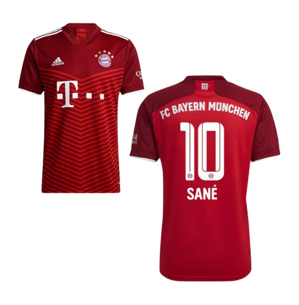 FC BAYERN MÜNCHEN Trikot Home Herren 21 / 22 - SANÉ 10 - sportiger.de