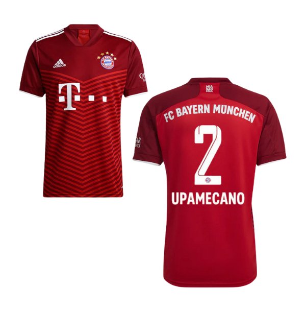 FC BAYERN MÜNCHEN Trikot Home Herren 21 / 22 - UPAMECANO 2 - sportiger.de