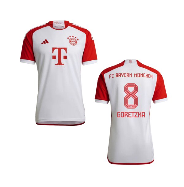 FC BAYERN MÜNCHEN Trikot Home Herren 23 / 24 - GORETZKA 8 - sportiger.de