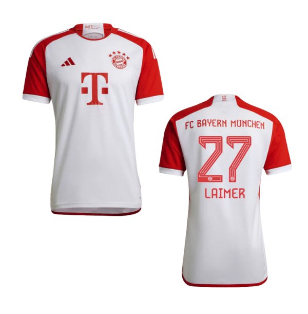 FC BAYERN MÜNCHEN Trikot Home Herren 23 / 24 - LAIMER 27 - sportiger.de