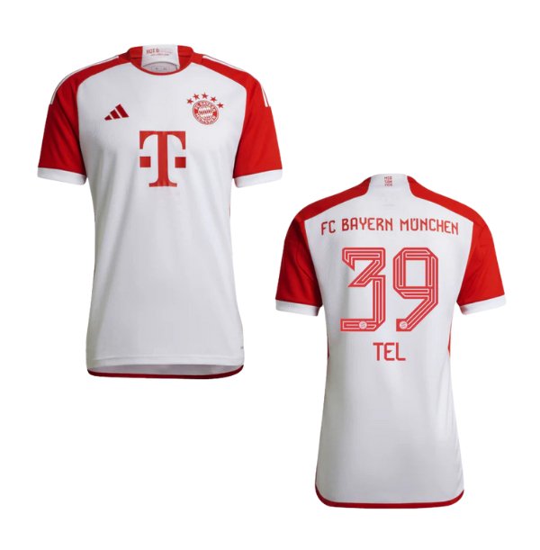 FC BAYERN MÜNCHEN Trikot Home Herren 23 / 24 - TEL 39 - sportiger.de