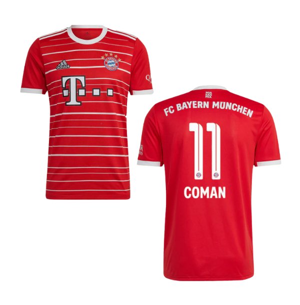 FC BAYERN MÜNCHEN Trikot Home Kinder 22 / 23 - COMAN 11 - sportiger.de