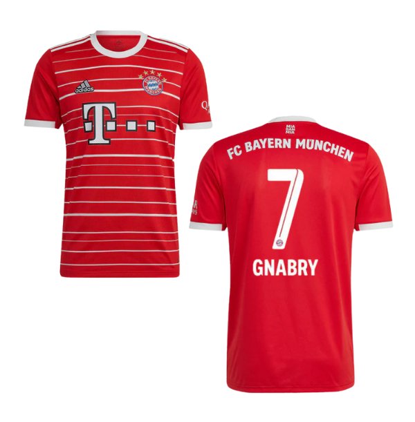 FC BAYERN MÜNCHEN Trikot Home Kinder 22 / 23 - GNABRY 7 - sportiger.de