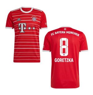 FC BAYERN MÜNCHEN Trikot Home Kinder 22 / 23 - GORETZKA 8 - sportiger.de