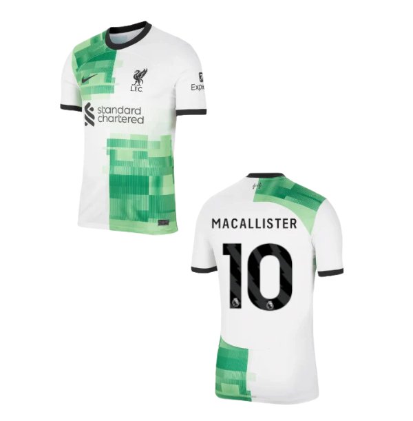 FC LIVERPOOL Trikot Away Kinder 23 / 24 - MAC ALLISTER 10 - sportiger.de