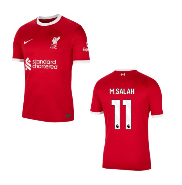 FC LIVERPOOL Trikot Home Authentic Herren 23 / 24 - M.SALAH 11 - sportiger.de
