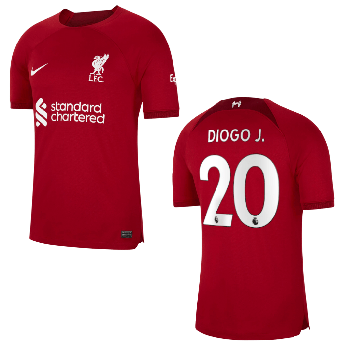 FC LIVERPOOL Trikot Home Herren 22 / 23 - DIOGO J. 20 - sportiger.de