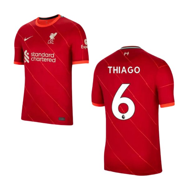 FC LIVERPOOL Trikot Home Kinder 21 / 22 - THIAGO 6 - sportiger.de