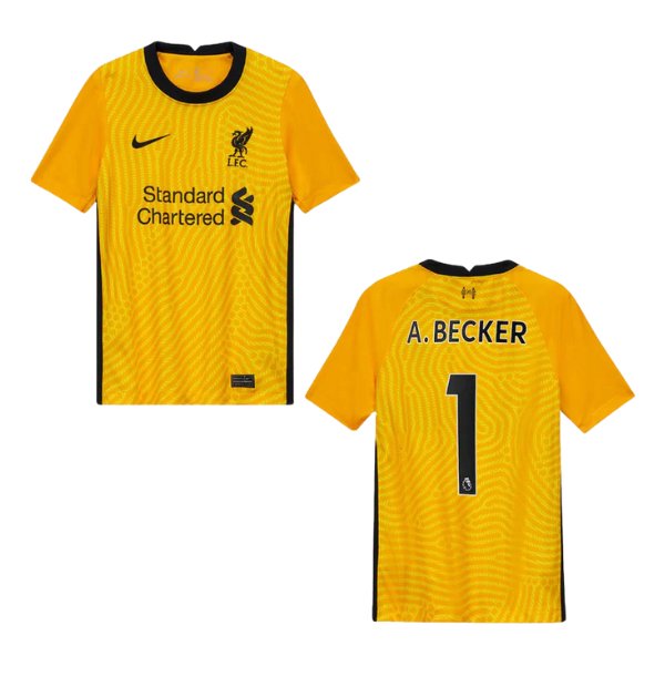 FC LIVERPOOL Trikot Torwart Kinder 20 / 21 - A. BECKER 1 - sportiger.de