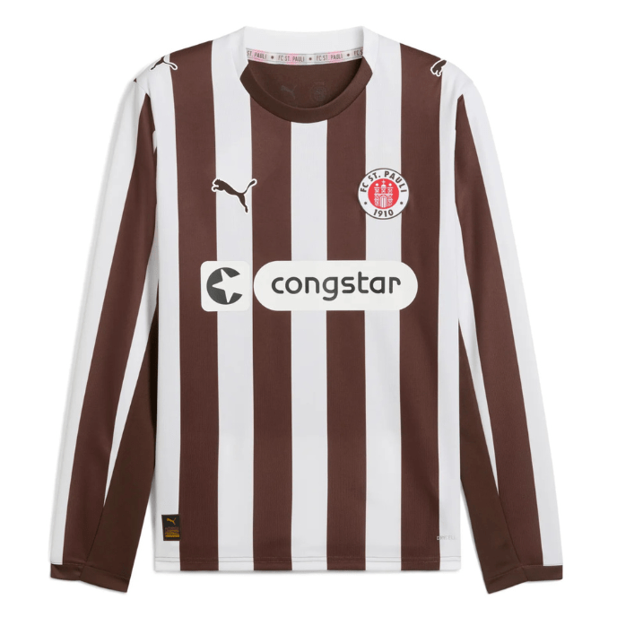 FC ST. PAULI Trikot Home Herren langarm 25 / 26 - sportiger.de