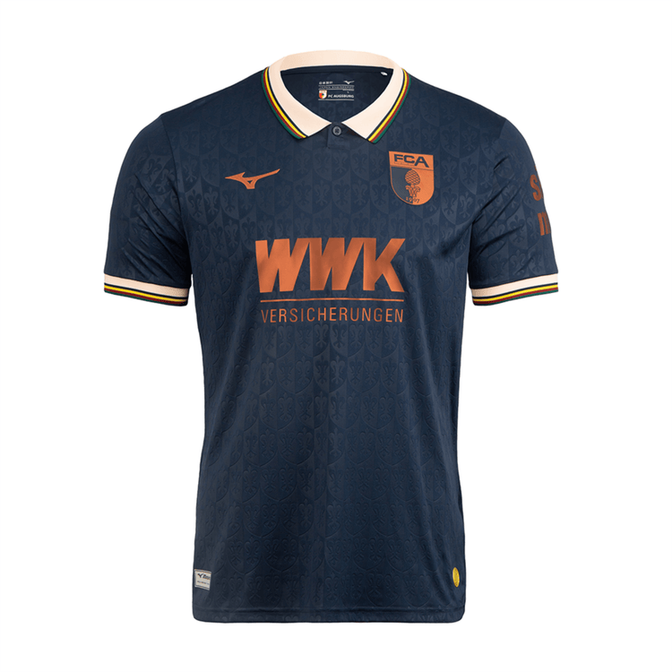 FCA FC AUGSBURG FUGGERSTADT Trikot Herren dunkelblau 25 / 26 - sportiger.de