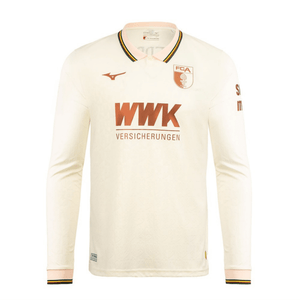 FCA FC AUGSBURG FUGGERSTADT Trikot Herren langarm creme 25 / 26 - sportiger.de