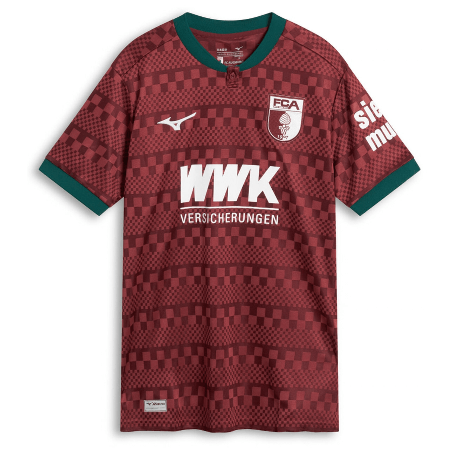 FCA FC AUGSBURG Trikot 3rd Kinder 26 / 27 - sportiger.de