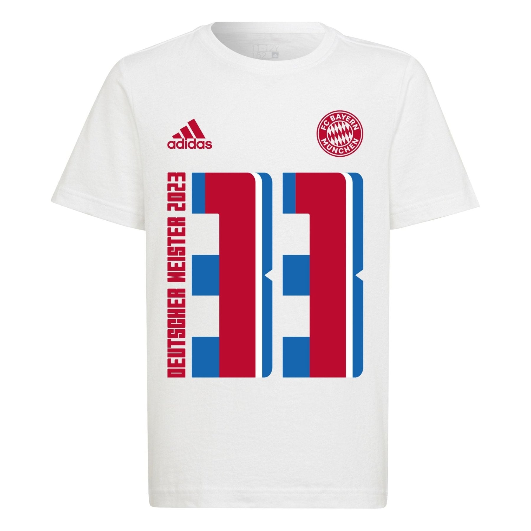 FCB BAYERN MÜNCHEN Meistershirt Kinder 23 weiß - sportiger.de