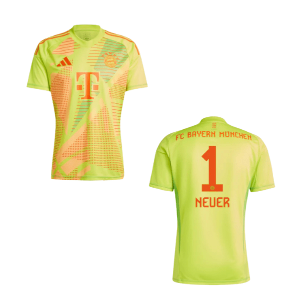 FCB BAYERN MÜNCHEN Trikot Torwart Herren 24 / 25 - NEUER 1 - sportiger.de