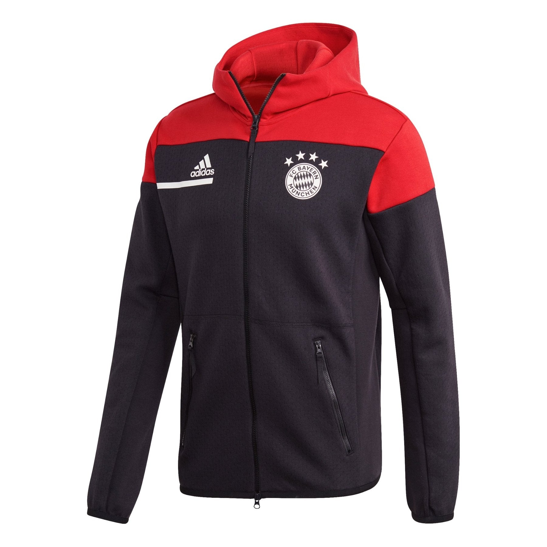FCB BAYERN MÜNCHEN ZNE Jacke Herren schwarz - rot - sportiger.de