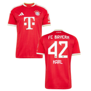 FCB FC BAYERN MÜNCHEN Camiseta Home Niños 26 / 27 - KARL 42 - sportiger.de