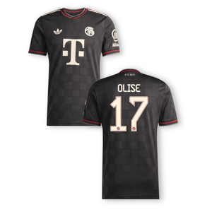 FCB FC BAYERN MÜNCHEN AUTHENTIC Trikot 3rd Herren 25 / 26 - OLISE 17 - sportiger.de