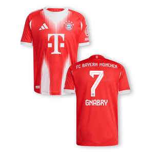FCB FC BAYERN MÜNCHEN AUTHENTIC Trikot Home Herren 25 / 26 - GNABRY 7 - sportiger.de