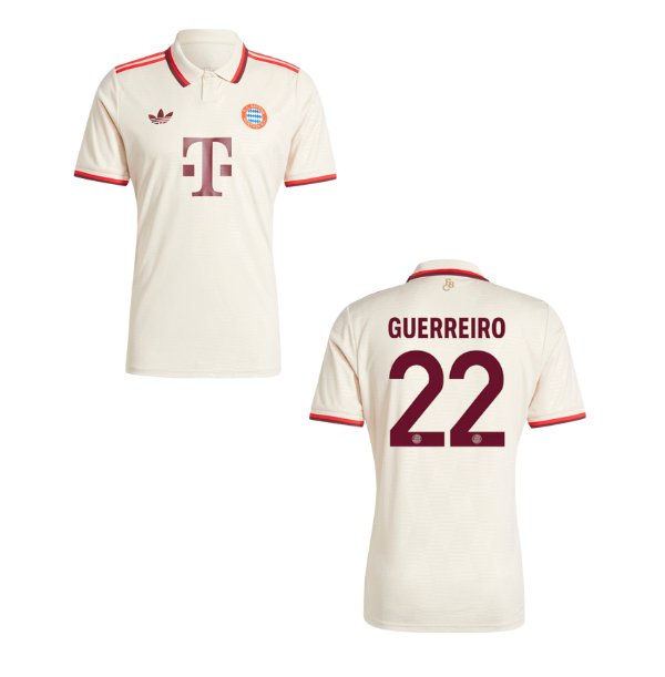 FCB FC BAYERN MÜNCHEN Trikot 3rd Frauen 24 / 25 - GUERREIRO 22 - sportiger.de