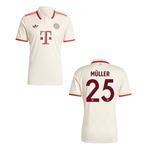 FCB FC BAYERN MÜNCHEN Trikot 3rd Frauen 24 / 25 - MÜLLER 25 - sportiger.de