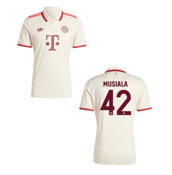 FCB FC BAYERN MÜNCHEN Trikot 3rd Frauen 24 / 25 - MUSIALA 42 - sportiger.de