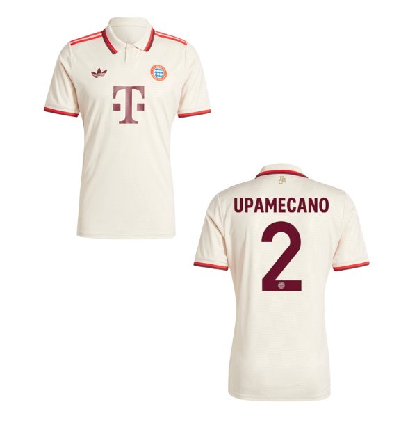 FCB FC BAYERN MÜNCHEN Trikot 3rd Frauen 24 / 25 - UPAMECANO 2 - sportiger.de