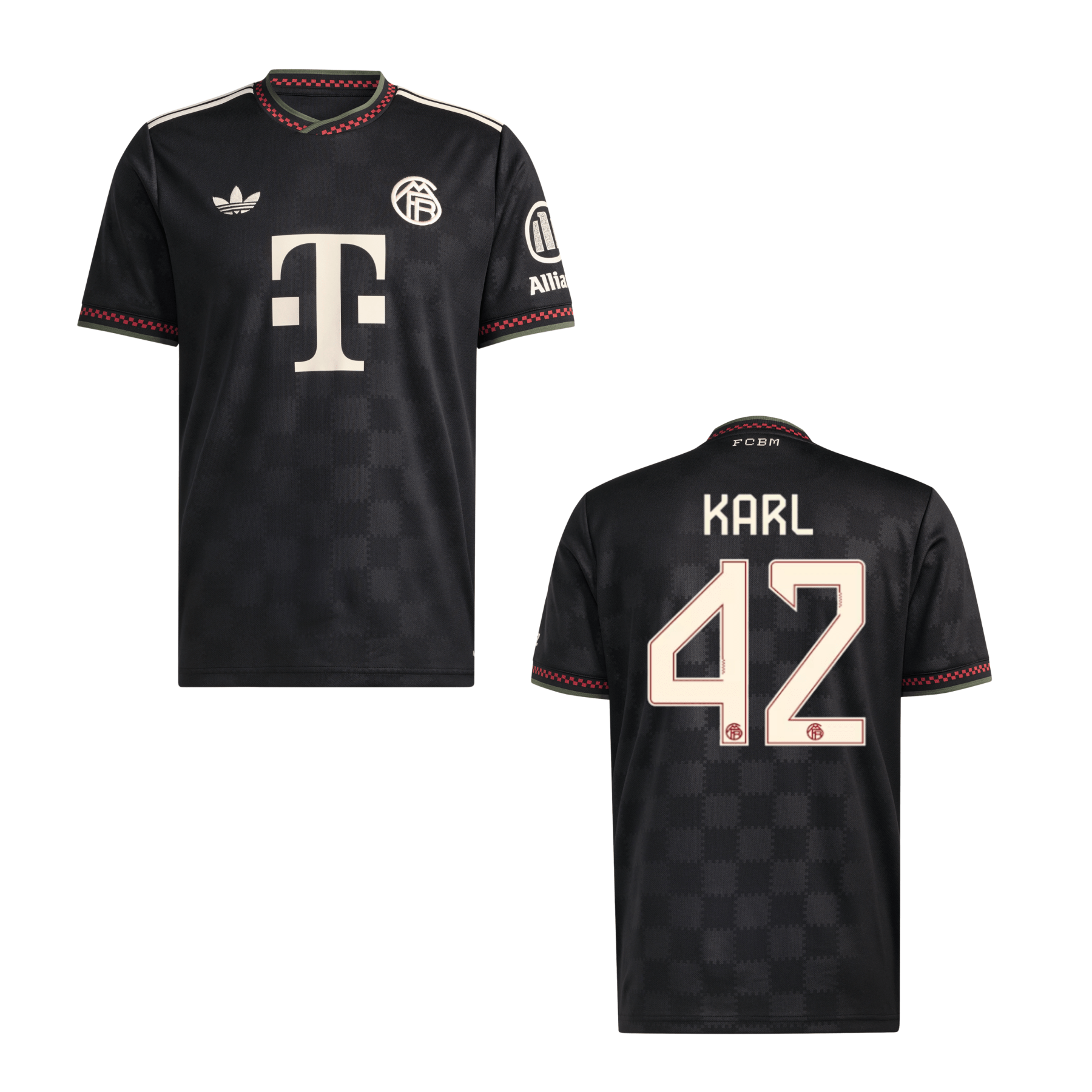 FCB FC BAYERN MÜNCHEN Trikot 3rd Herren 25 / 26 - KARL 42 - sportiger.de