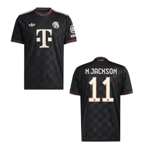 FCB FC BAYERN MÜNCHEN Trikot 3rd Herren 25 / 26 - N. JACKSON 11 - sportiger.de