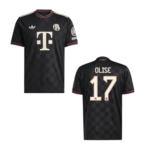 FCB FC BAYERN MÜNCHEN Trikot 3rd Herren 25 / 26 - OLISE 17 - sportiger.de