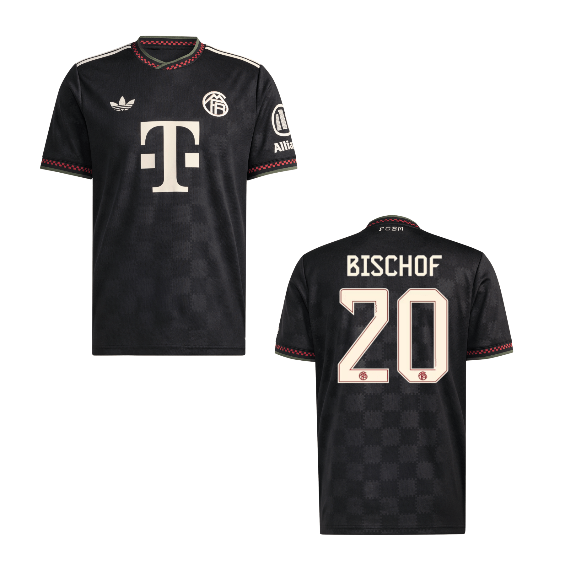 FCB FC BAYERN MÜNCHEN Trikot 3rd Kinder 25 / 26 - BISCHOF 20 - sportiger.de