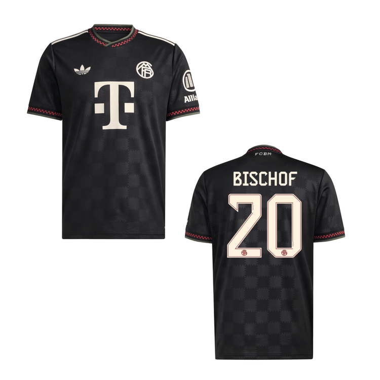 FCB FC BAYERN MÜNCHEN Trikot 3rd Kinder 25 / 26 - BISCHOF 20 - sportiger.de